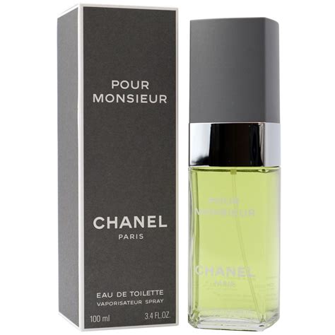 chanel pour monsieur eau de toilette spray 100ml|chanel pour monsieur 100 ml.